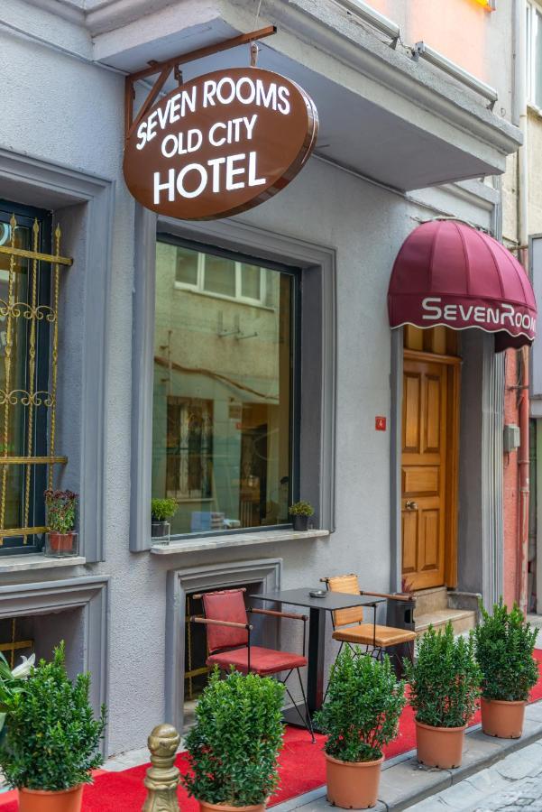 Seven Rooms Oldcity Hotel Isztambul Kültér fotó